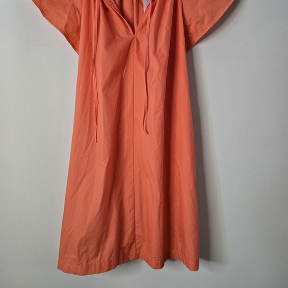 GAP Size S NWT vibrant Coral Summer Beach Dress or Cover-Up - Picture 5 of 11
